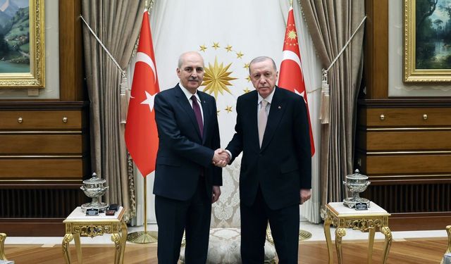 Cumhurbaşkanı Erdoğan Numan Kurtulmuş'u kabul etti