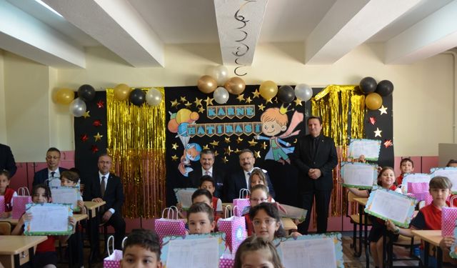 Hastanede karne sevinci