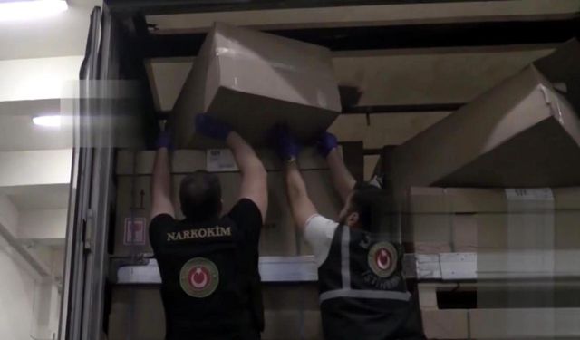Kapıkule'de 2 TIR’da uyuşturucu bulundu