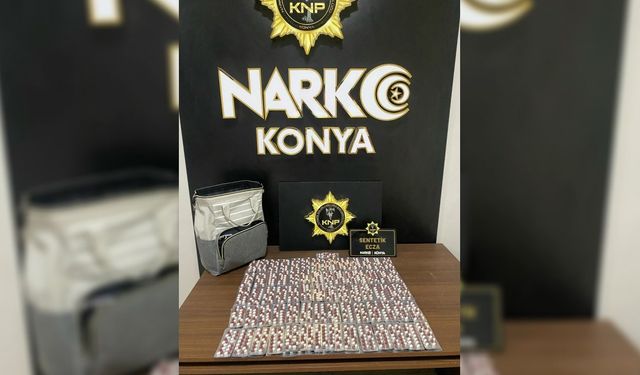 Konya'da Narkotik Operasyonu