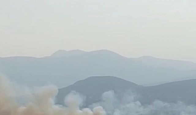 Manisa'daki Orman 2 Gündür Yanıyor