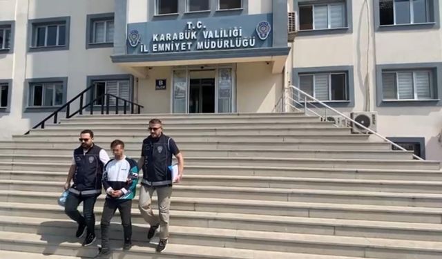 Park halindeki TIR'ı kundakladı!