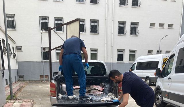 Samsun Açıklarında Kaçak Kalkan Balığı Avcıları Yakalandı
