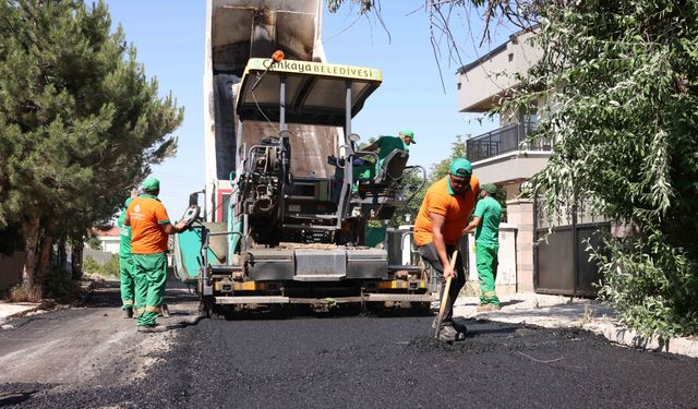 Çankaya Belediyesi ilçe çalışmalarını sürdürüyor