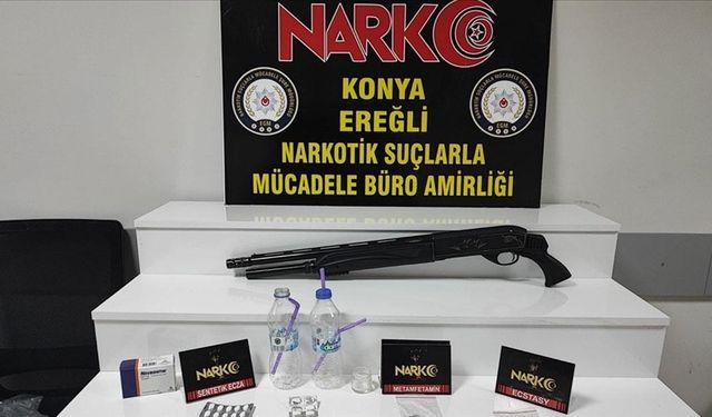 Konya'da uyuşturucu operasyonu