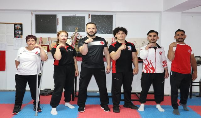 Bileği Bükülmeyen 5 Sivaslı Sporcu Dünya Şampiyonası Yolcusu