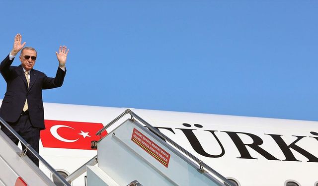 Erdoğan Azerbaycan'a gitti