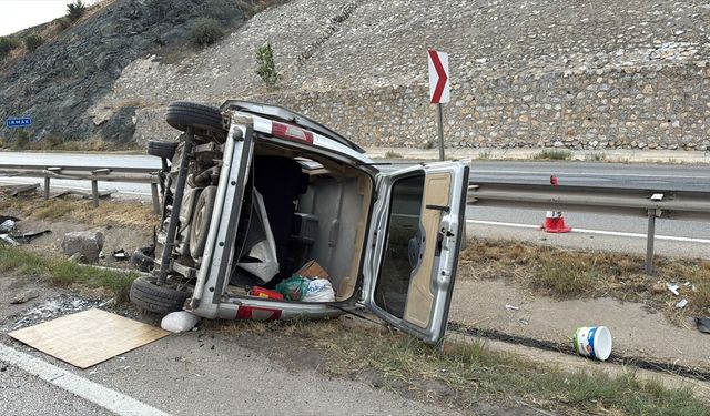 Kırıkkale'de feci kaza! :1 ölü, 1 yaralı