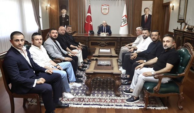 Sivasspor, yönetiminden Vali Şimşek'e anlamlı ziyaret