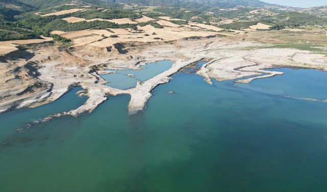 Tekirdağ'daki Naip Barajı'nda kuraklık tehdidi