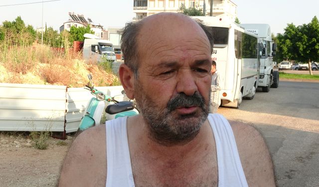 2 torununu alevlerin arasından çekip çıkardı