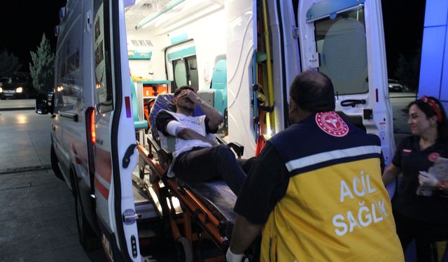Aksaray'da bıçaklı kavga