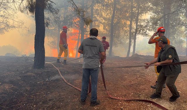Antalya’da Orman Alarmı: Aynı Anda 3 Yangın