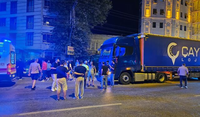 Başındaki kask hayatını kurtardı