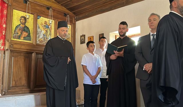 Çanakkale'de Aya Paraskevi Günü ayini