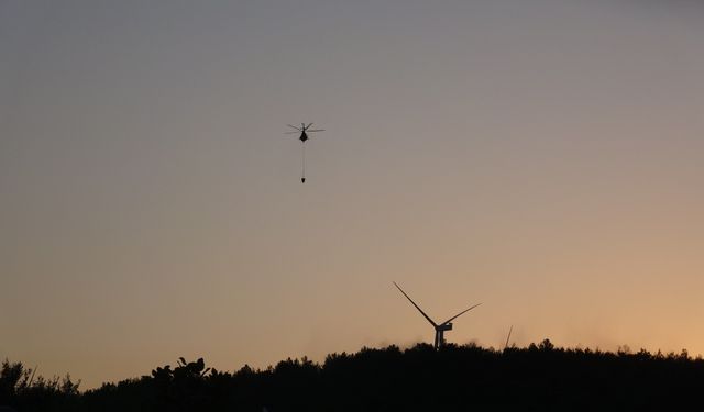 İzmir’de Alevlerin Ardında Kalanlar Dronla Görüntülendi
