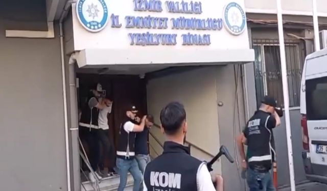 İzmir'de yasa dışı silah ticaretine operasyon
