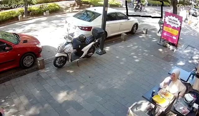 İzmit’te Motosiklet Yayaya Çarptı