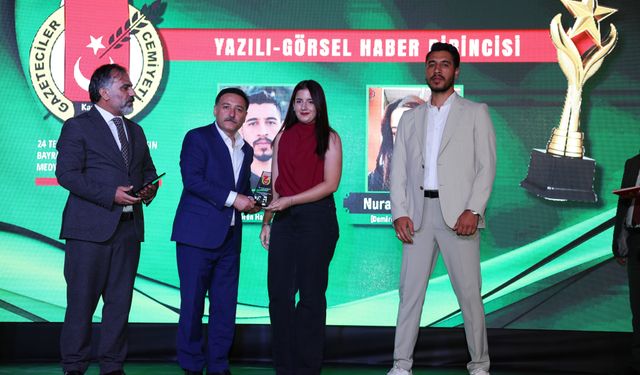 Kayseri Gazeteciler Cemiyeti'nden DHA'ya 3 ödül