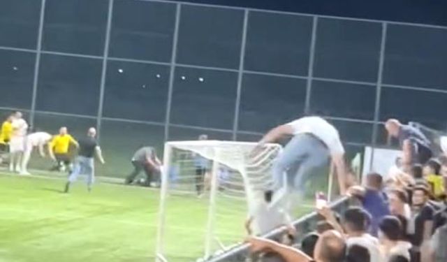 Köy turnuvasında tekmeler konuştu