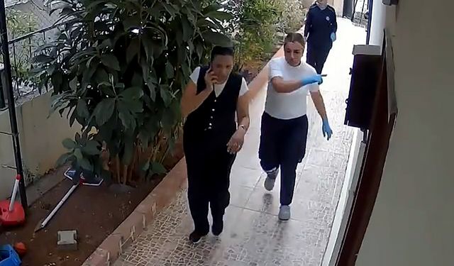 Merdivenden düşüp yaralanan kadını, kurye ihbar etti