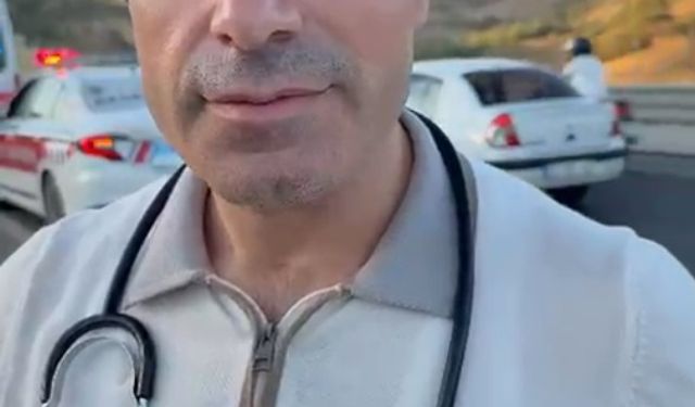 Mersin'de korkutan motosiklet kazası