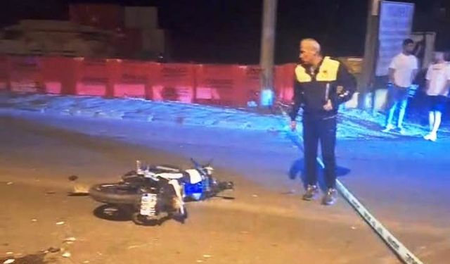 Minibüs ile Motosiklet Çarpıştı, Sürücü Ağır Yaralı