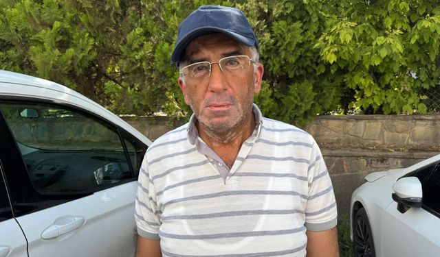 Oğlunu sakinleştirmek için dışarı çıkmış