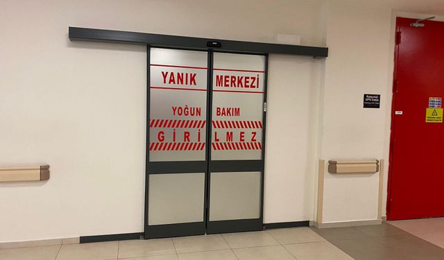 Orman yangınına müdahale ederken ağır yaralandı