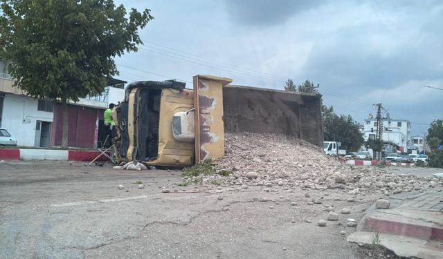 Osmaniye'de kamyon kazası