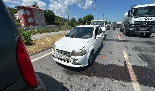 Samsun'da zincirleme kaza: yaralılar var