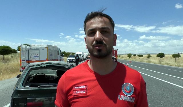 Van'da trafik kazası tatbikatı yapıldı