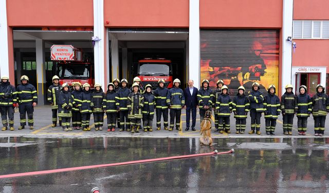 Yangınlara Karşı Konya’nın Gönüllü İtfaiyecileri Sahada