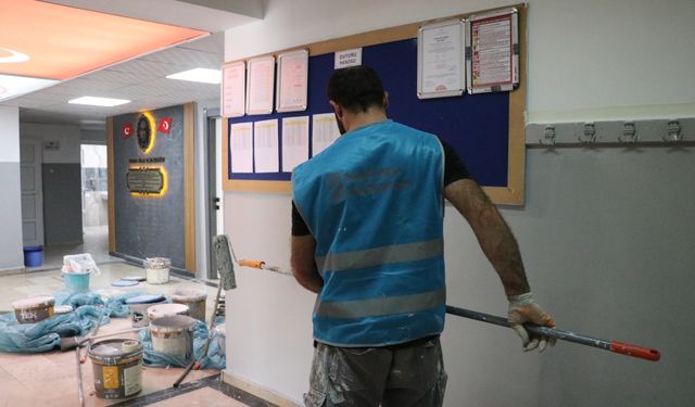 Yükümlüler Okul Boyadılar, Geleceğe Renk Kattılar