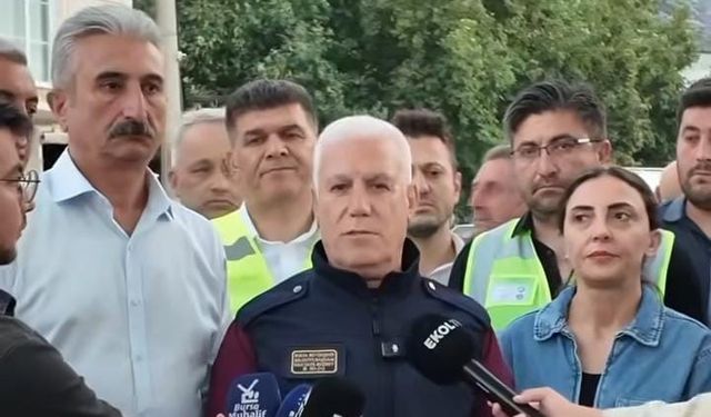 Bozbey'den Bursa'daki Yangınlar Hakkında Açıklama