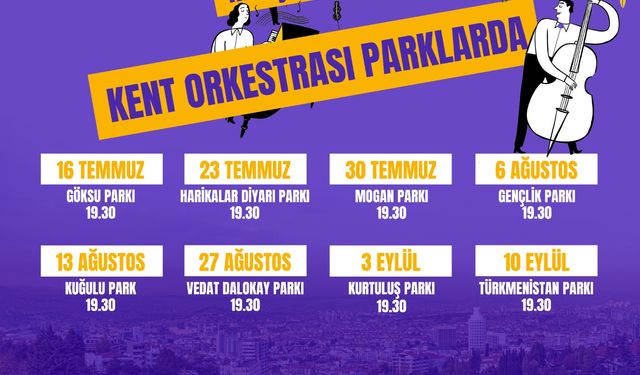 ABB'den yaz boyu ücretsiz konser!