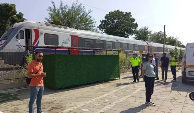 Yolcu treninin çarptığı vatandaş hayatını kaybetti