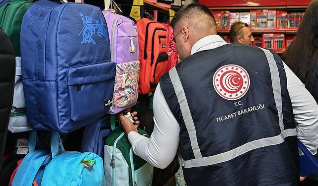 Ticaret Bakanlığı'ndan Okul Ürünlerine Yoğun Denetim