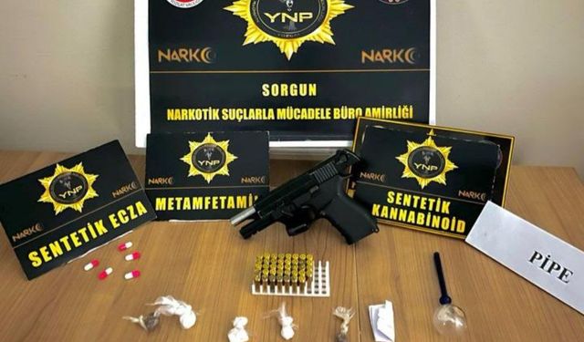 Yozgat'ta uyuşturucu operasyonu