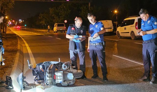 Adana'da feci motosiklet kazası!