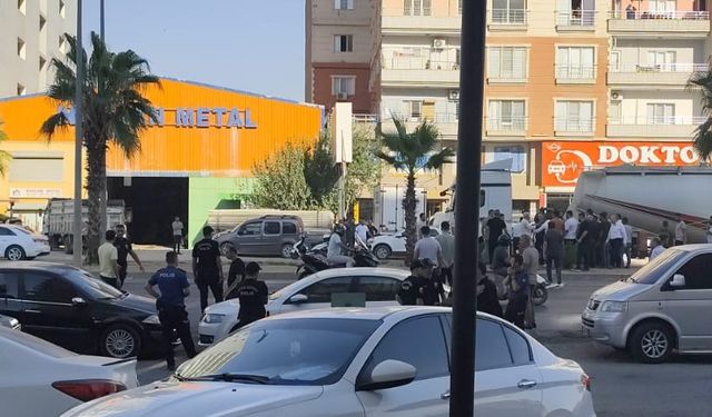 Aileler arasında çıkan kavga kamerada