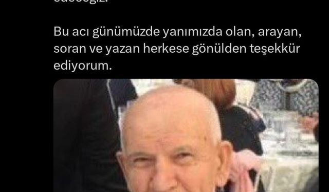 Bakan Şimşek'in acı günü
