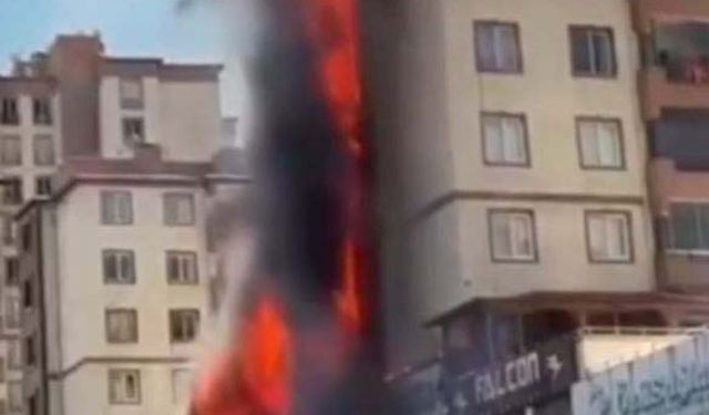 Gaziantep’te 5 Katlı Apartmanda Yangın: 23 Kişi Dumandan Etkilendi