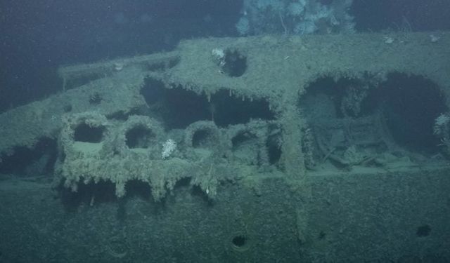 İkinci Dünya Savaşı'nda Batan Gemiler Bulundu