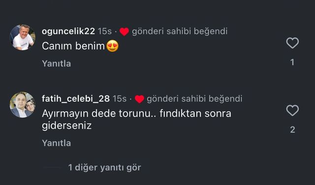 Kemalettin Aydın ve torunu Buğlem yaylada hasret giderdi