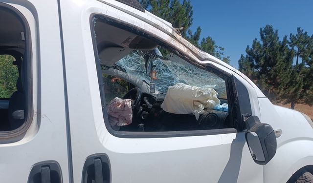 Kırıkkale'de feci kaza