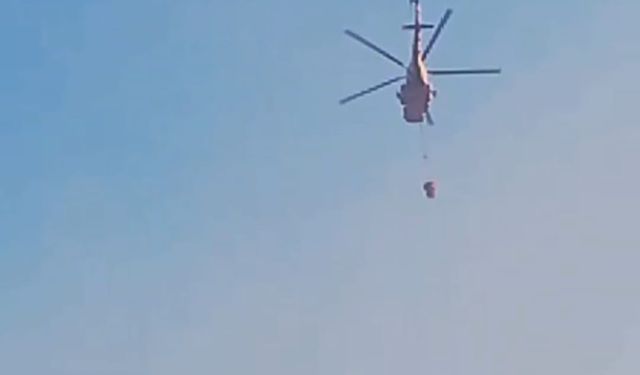 Kırşehir'de meralık alanı alevler sardı