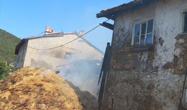 Kütahya'da yangın çıktı!