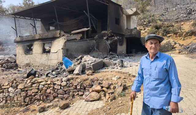 Mersin'deki orman yangını 2'nci gününde