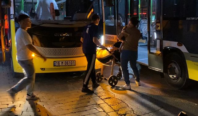 Otobüs şoförü alkollü çıktı